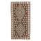 Turkish vintage handmade kilim rug 