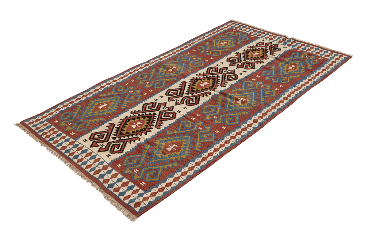 (3'3'' x 6'1'') Oriental Authentic Kilim Rug