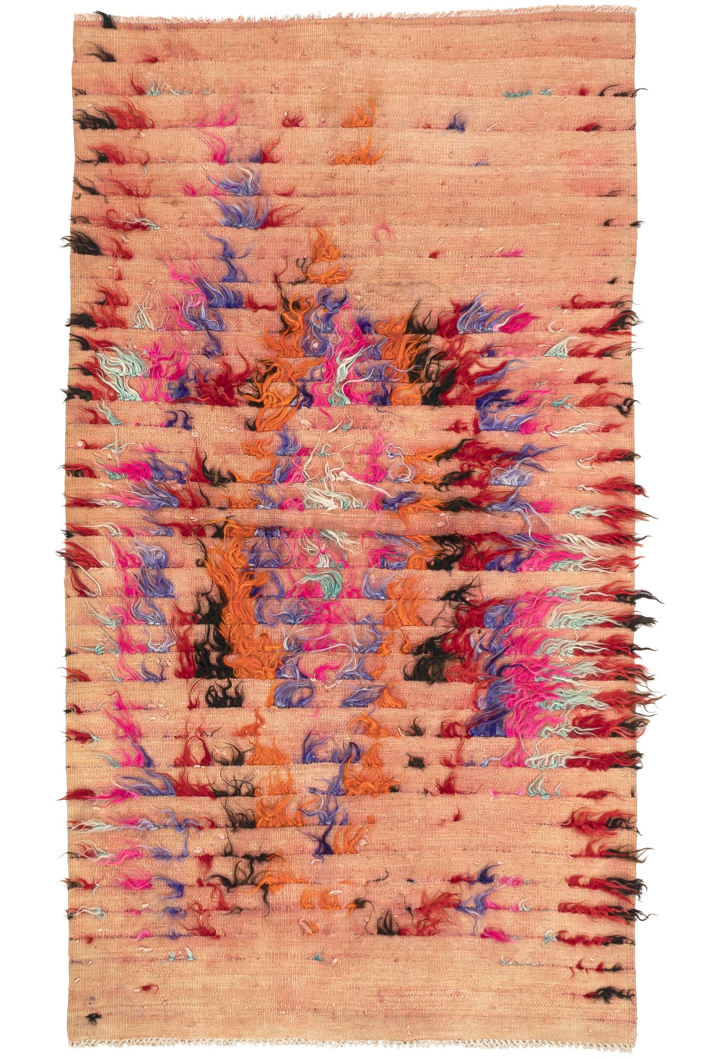 Textile with colorful abstract pattern 
