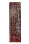 1'10" x 6'5" Vintage Turkish Runner Rug