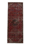 3'7" x 9'7" Vintage Turkish Runner Rug