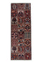 3' x 9' Vintage Bakhtiari Runner Rug