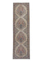 2'7" x 9'4" Neutral Vintage Turkish Runner Rug