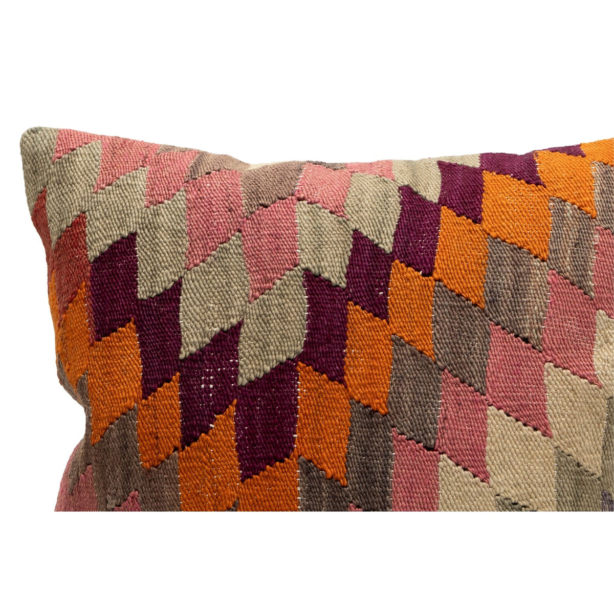 Handmade Geometric Throw Pillow Cover 20" x 20"