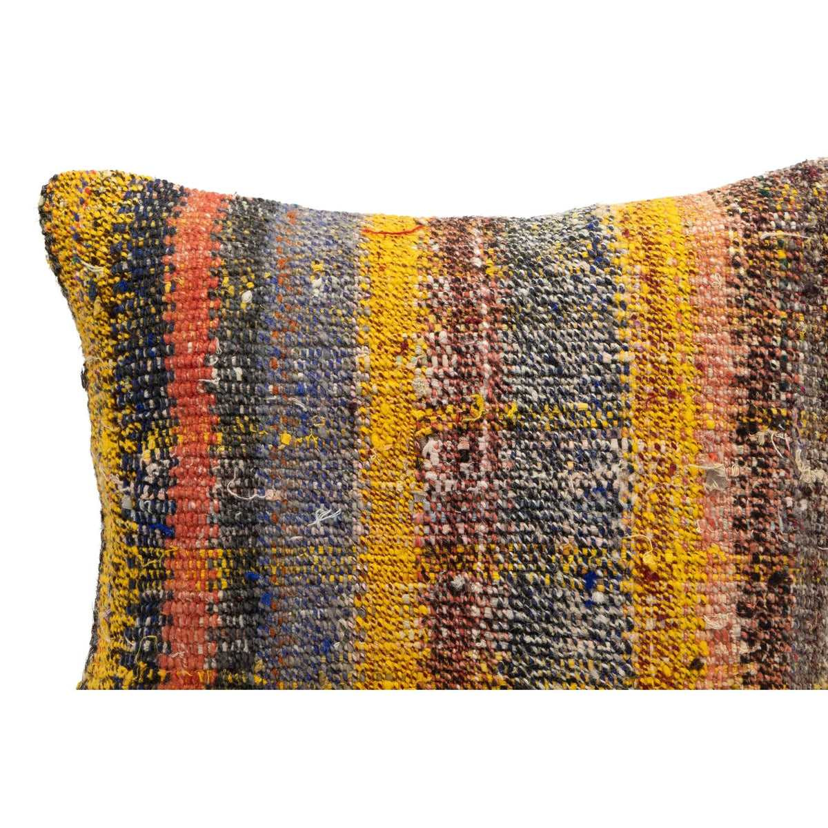 Vintage Handwoven Turkish Kilim Pillow Cover