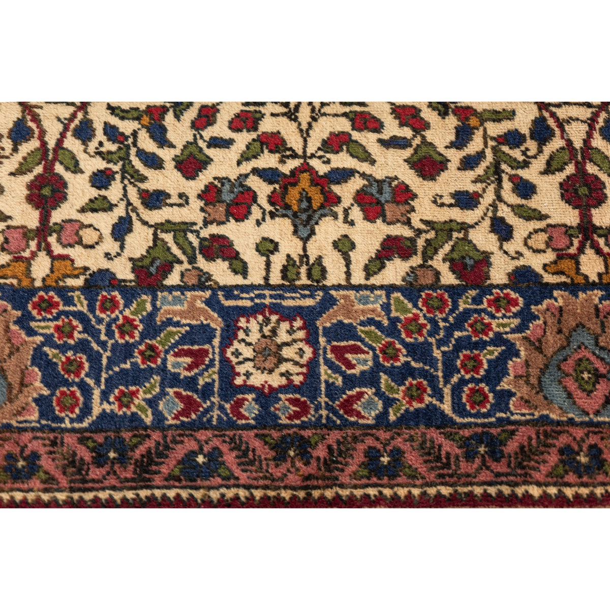 Beira - (4'6'' x 7'1'') Vintage Turkish Rug