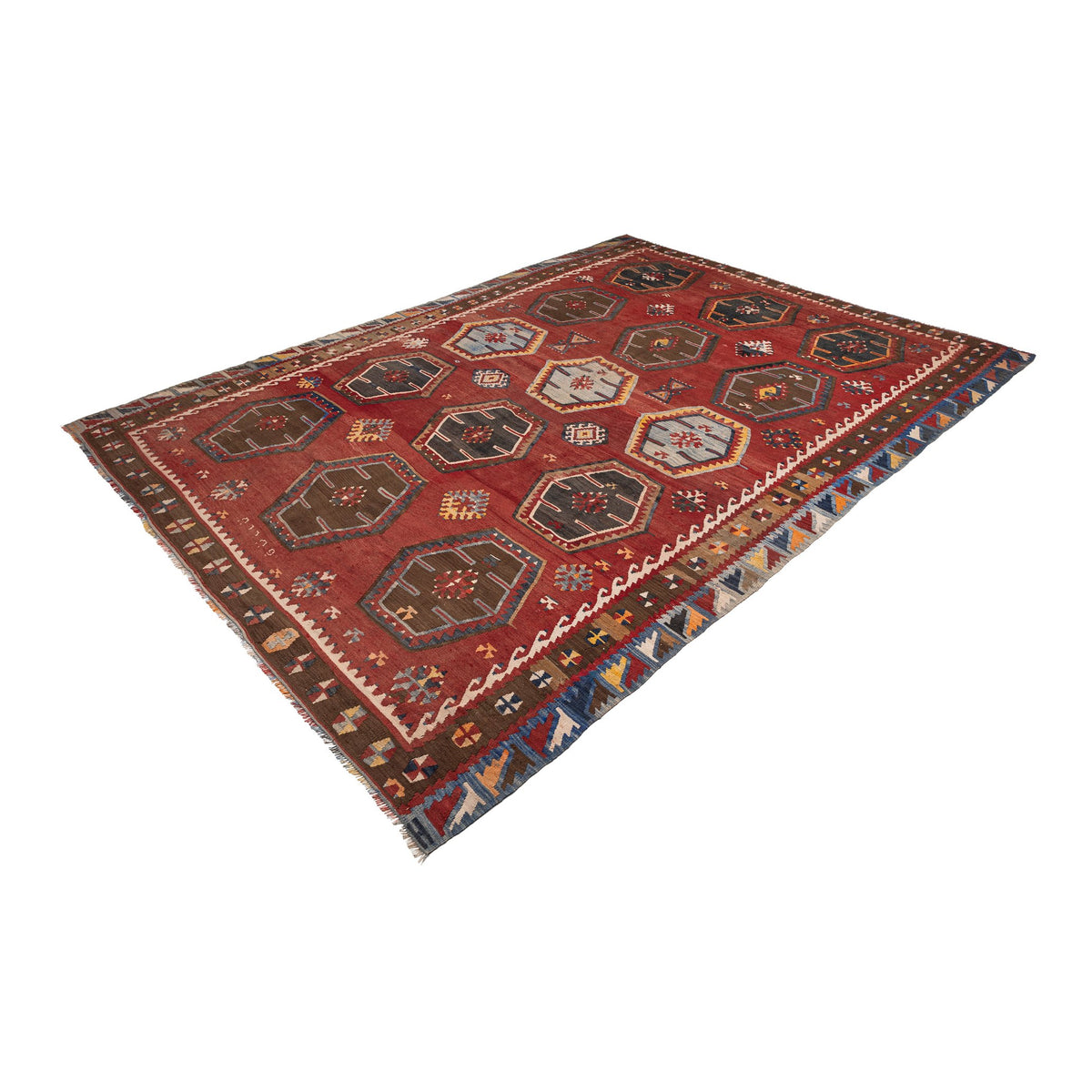 Handmade Oriental Large Kilim Rug