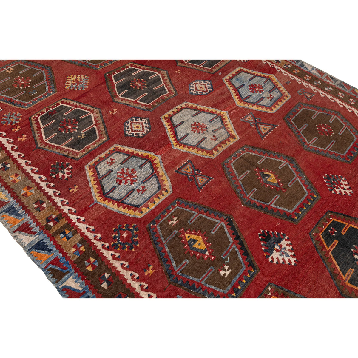 Handmade Oriental Large Kilim Rug