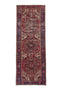 3'11" x 11'10" Vintage Turkish Runner Rug