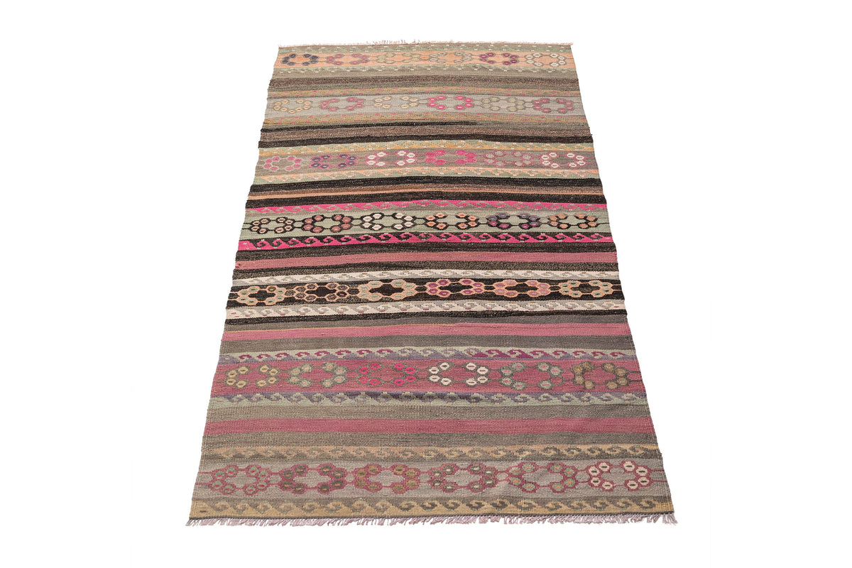 (2'11'' x 5'9'') Oriental Authentic Kilim Rug