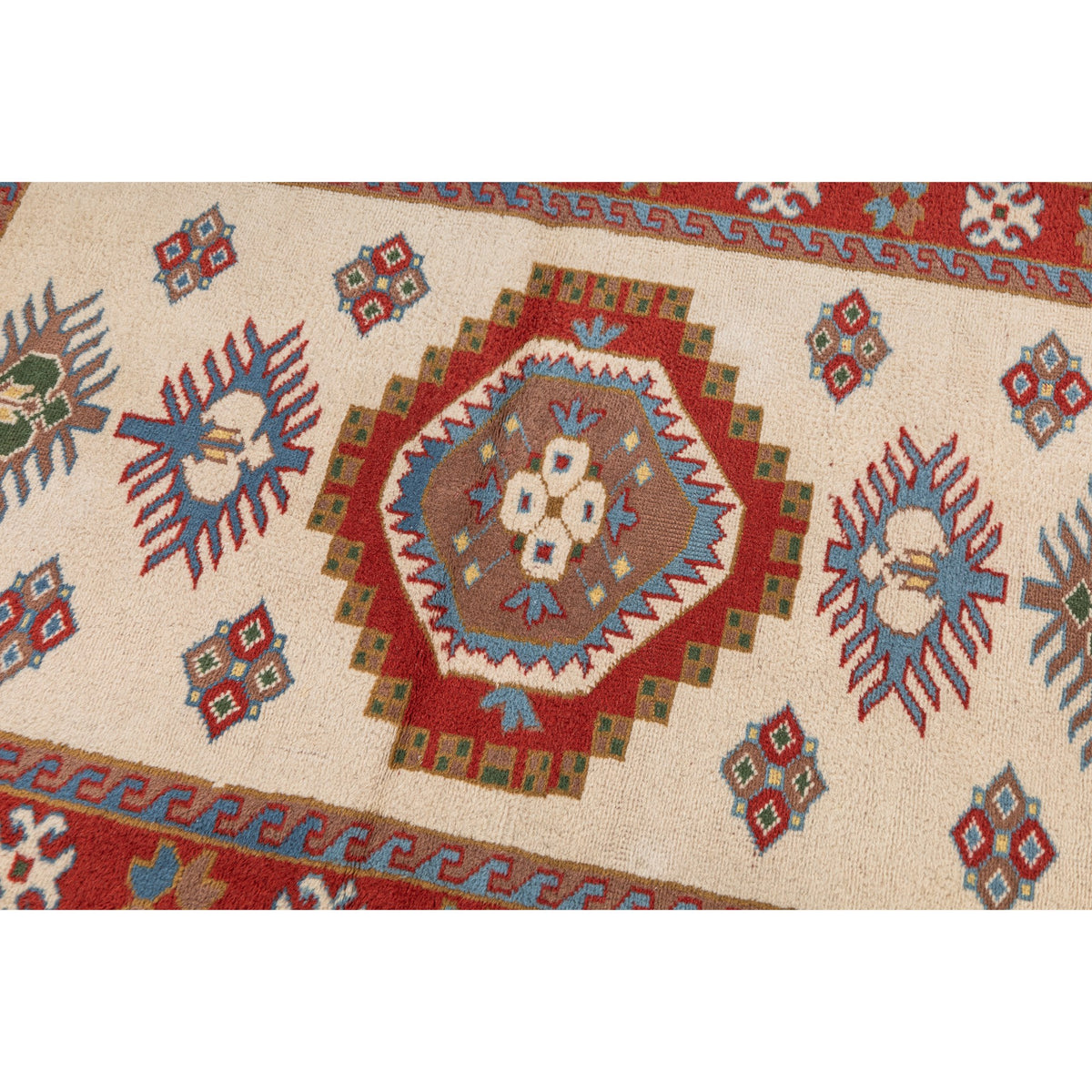 - (3'7" x 5'3") Vintage Turkish Rug