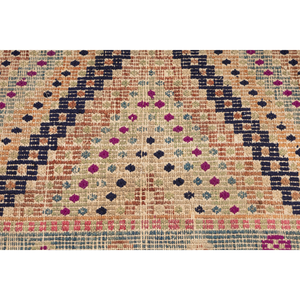 Hurmach - (6'5'' x 8'2'') Vintage Turkish Kilim