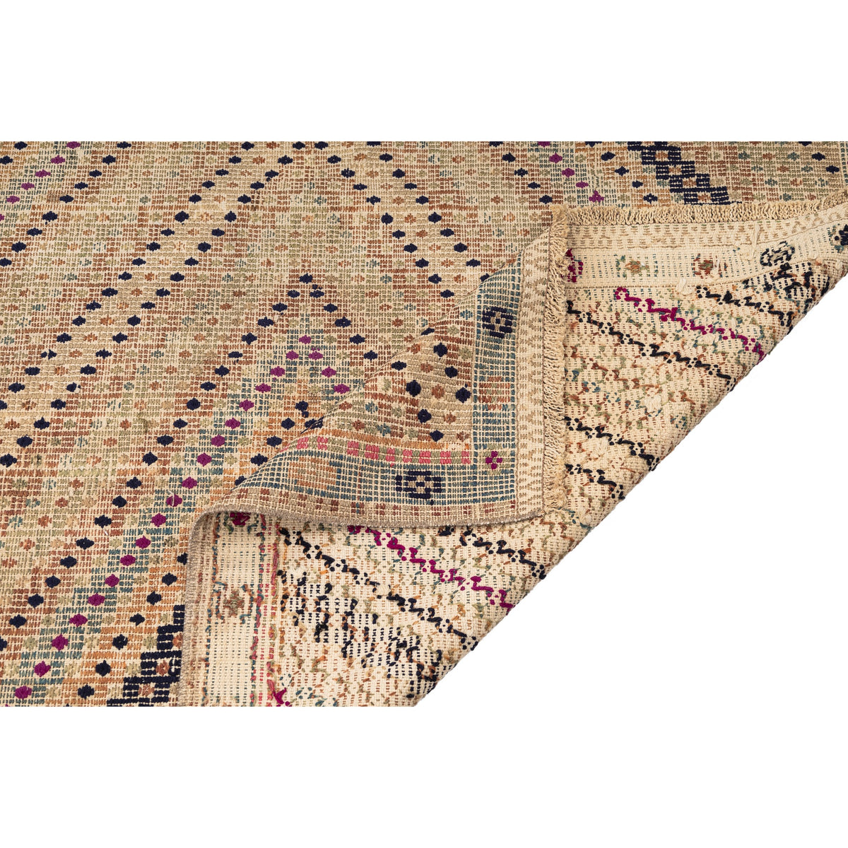 Hurmach - (6'5'' x 8'2'') Vintage Turkish Kilim