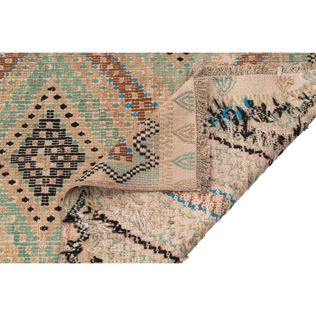 Chenaran - (6'2'' x 8'10'') Vintage Turkish Kilim