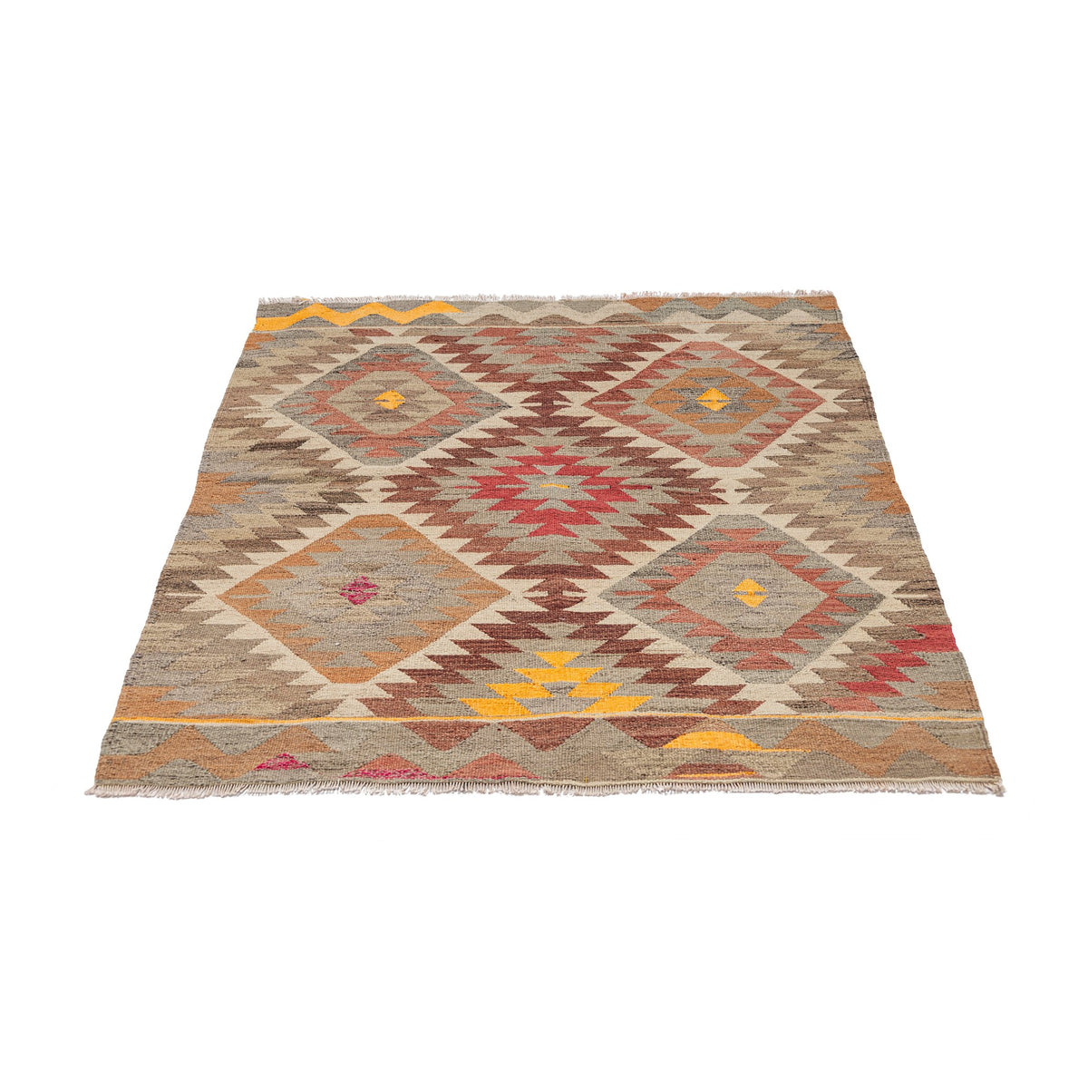 turkish vintage kilim area rug