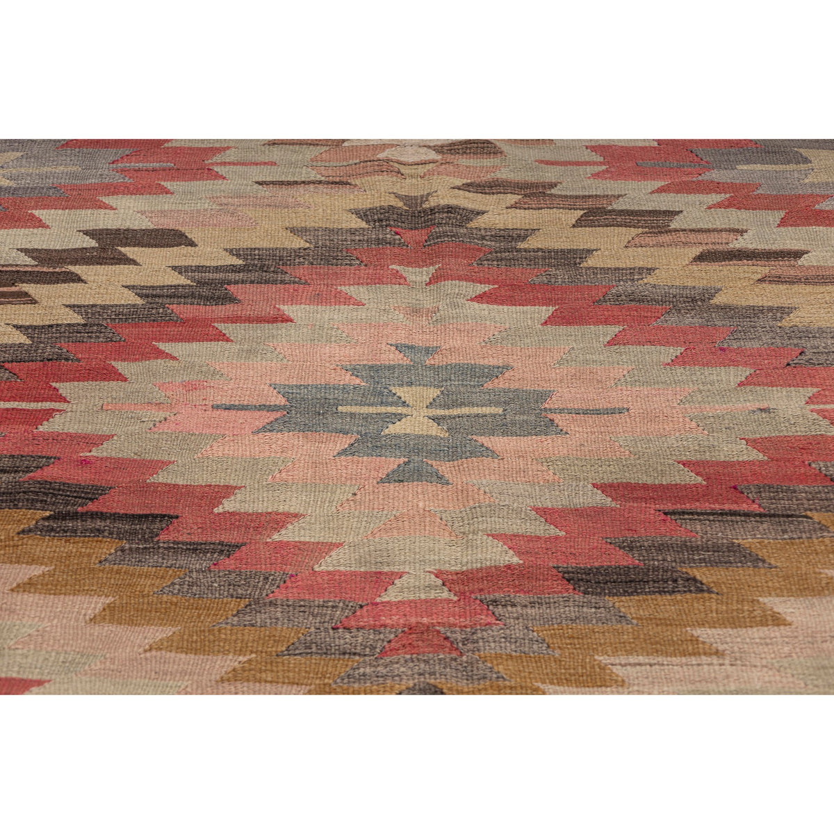 Handmade Geometric Kilim Area Rug