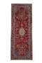 3'1" x 8'11" Vintage Turkish Handmade Runner Rug