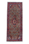 3'7" x 9'4" Handmade Vintage Turkish Runner Rug