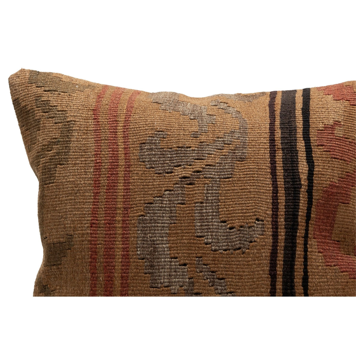 Handmade Neutral Throw Pillow Cover 20" x 20"