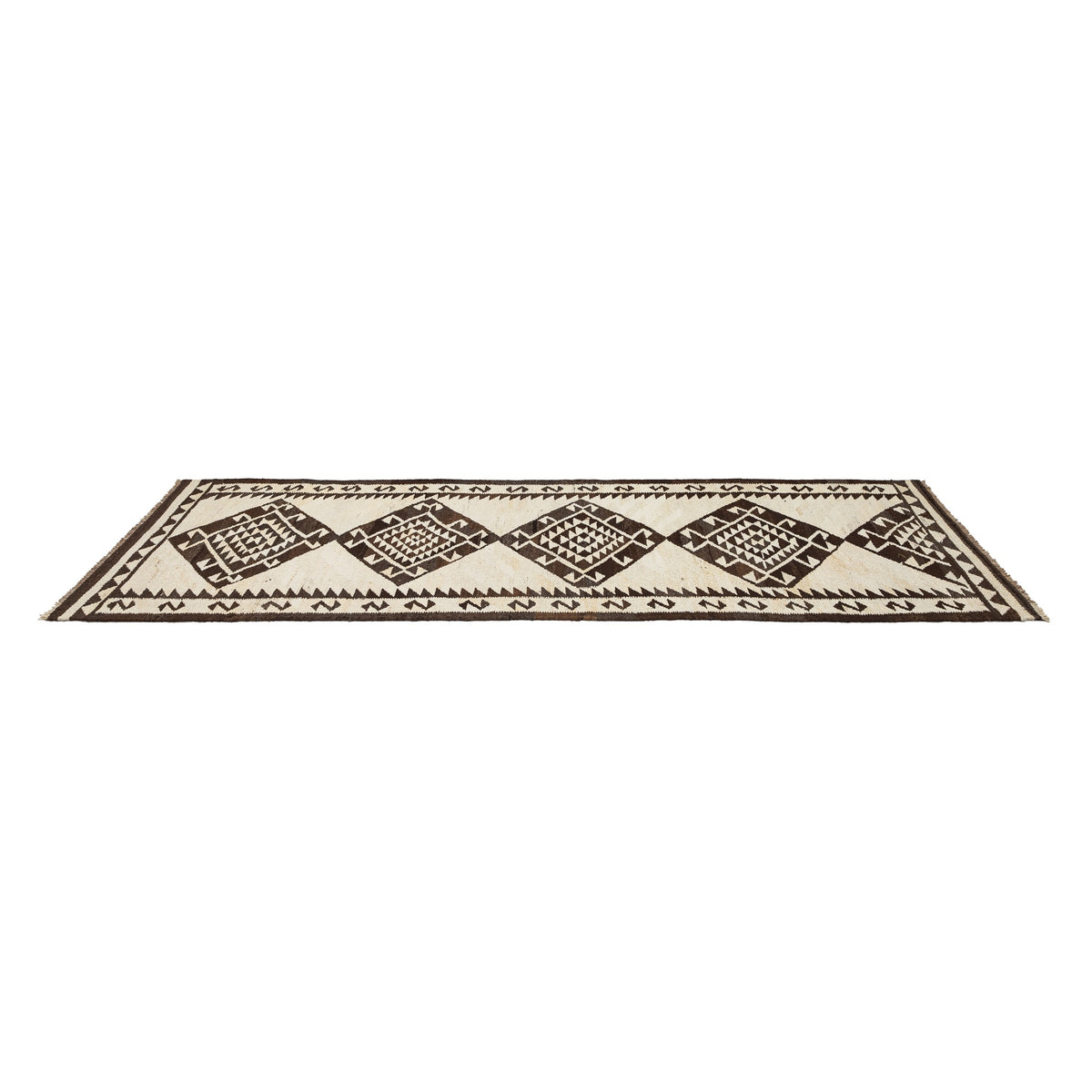 Gulzar - (2'11'' x 10'2'') Vintage Turkish Kilim Runner