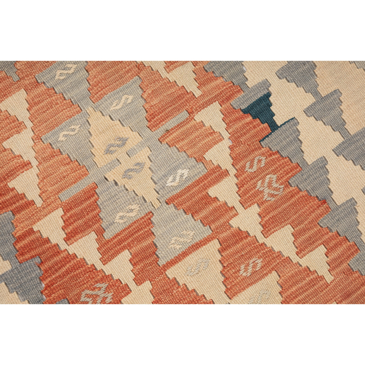 Caledon - (3'6'' x 5'11'') Vintage Turkish Kilim