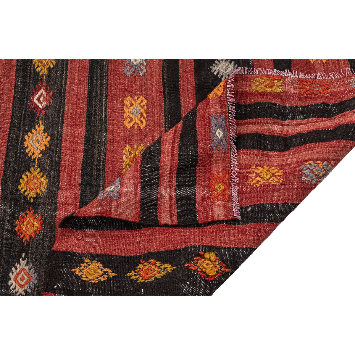 Kyushe - (5'10'' x 9'9'') Vintage Turkish Kilim