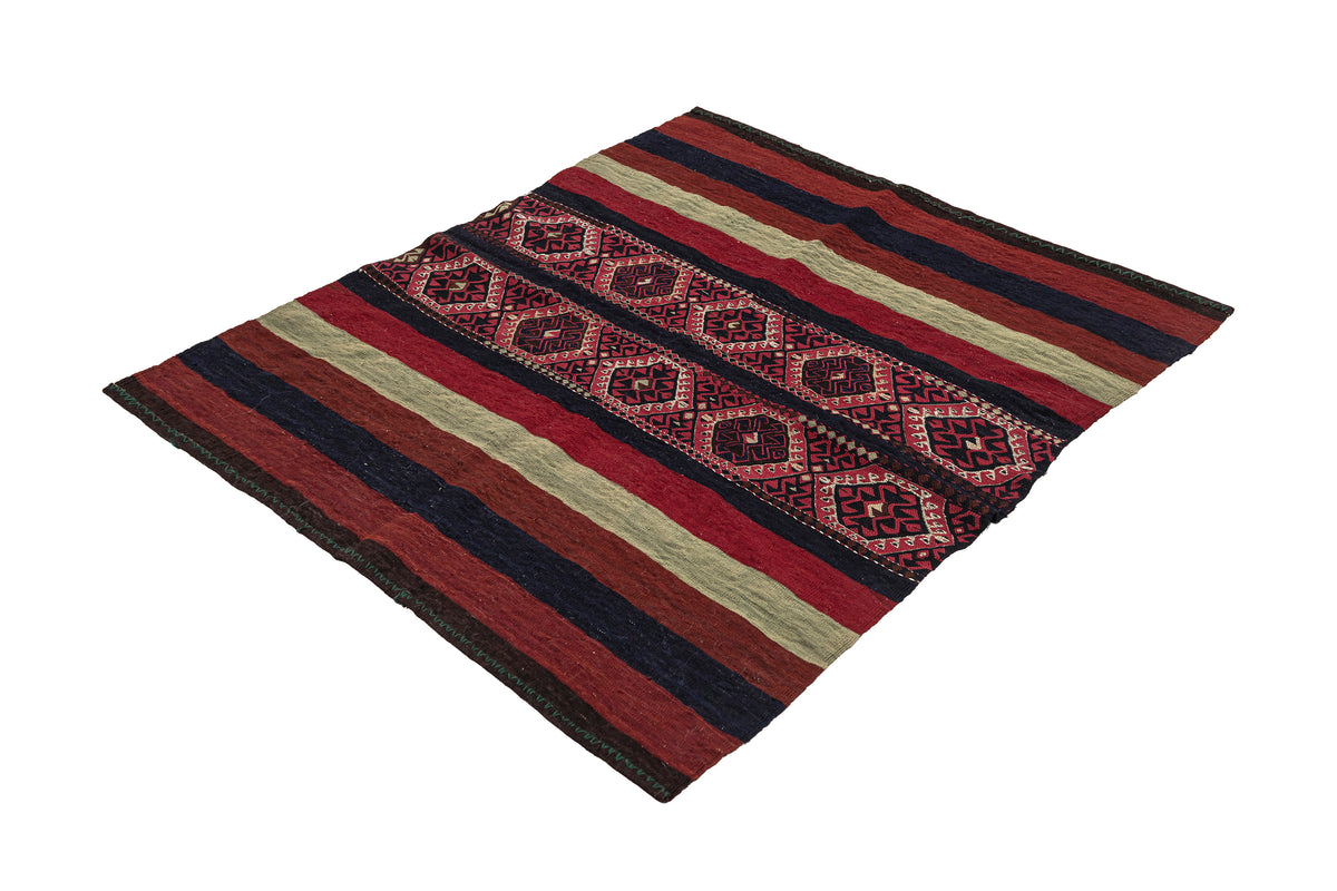 Handmade Flatweave Small Kilim Rug