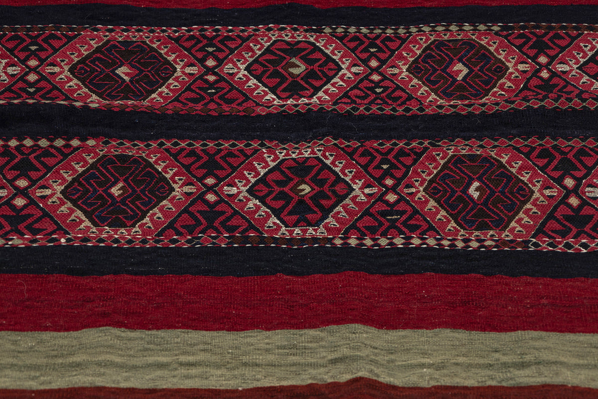 Handmade Flatweave Small Kilim Rug