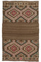 Woven textile with geometric pattern 
