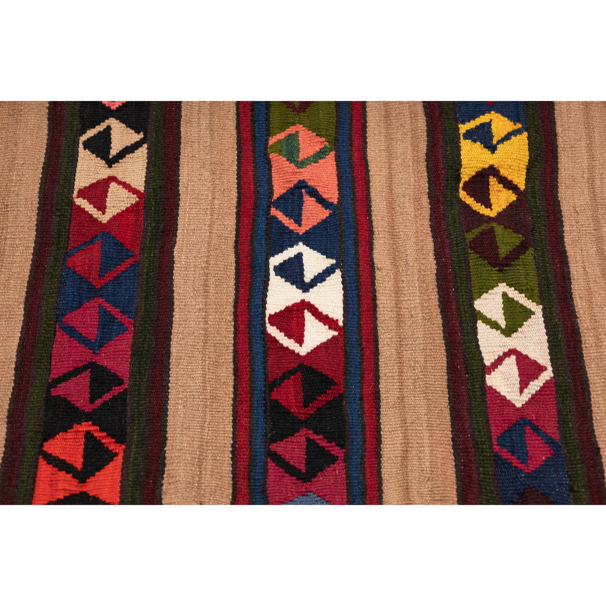 Shagonar - (2'3'' x 3'2'') Vintage Turkish Mini Kilim