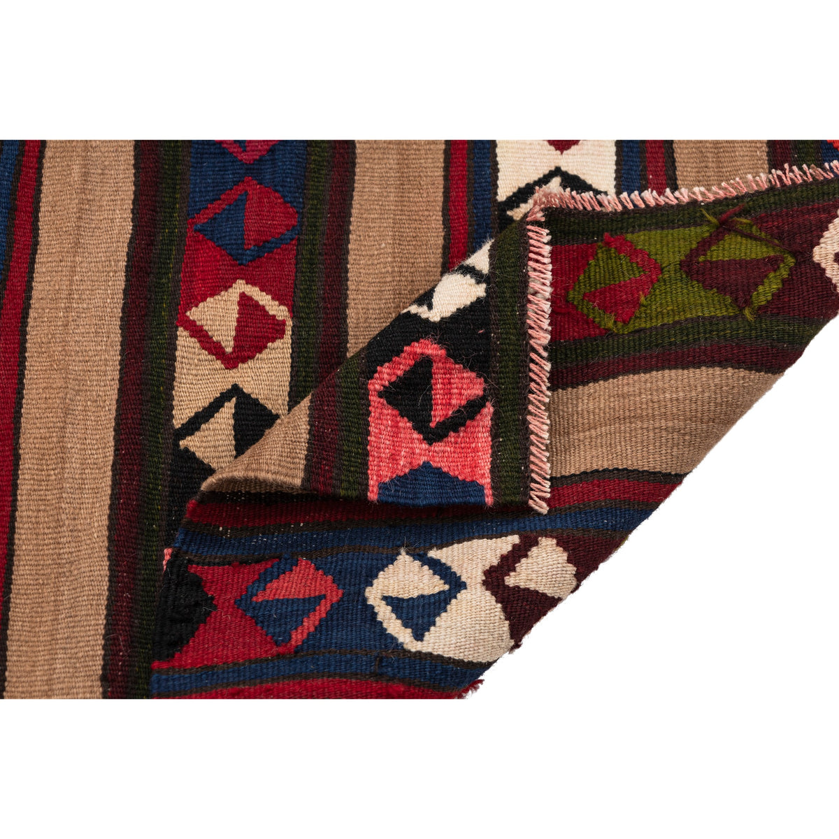 Shagonar - (2'3'' x 3'2'') Vintage Turkish Mini Kilim