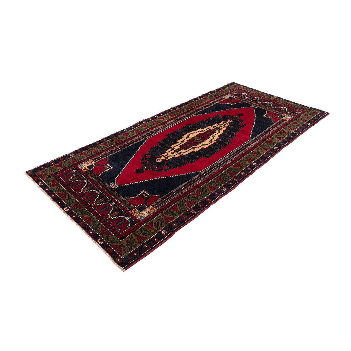 Bolyaro - (3'11" x 8') Oriental Turkish Rug