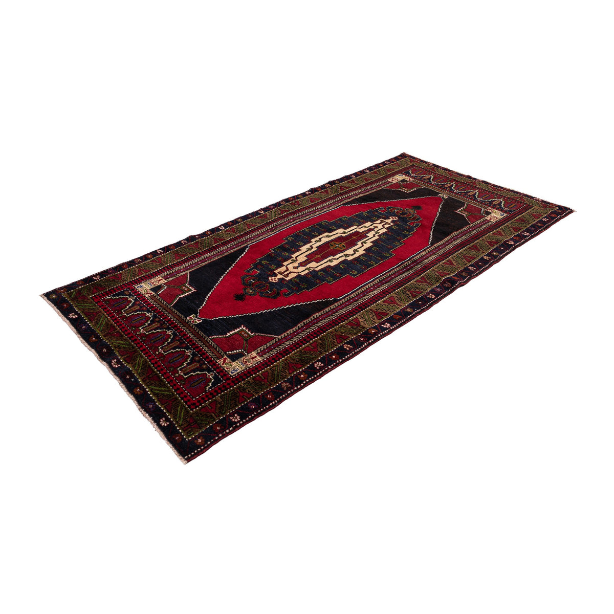 Nolyaro - (4' x 8'4") Oriental Turkish Rug