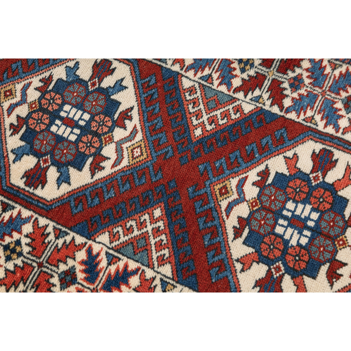 Pulad - (2'7'' x 4'2'') Vintage Turkish Mini Rug