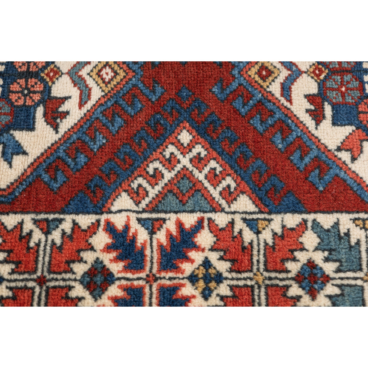 Pulad - (2'7'' x 4'2'') Vintage Turkish Mini Rug