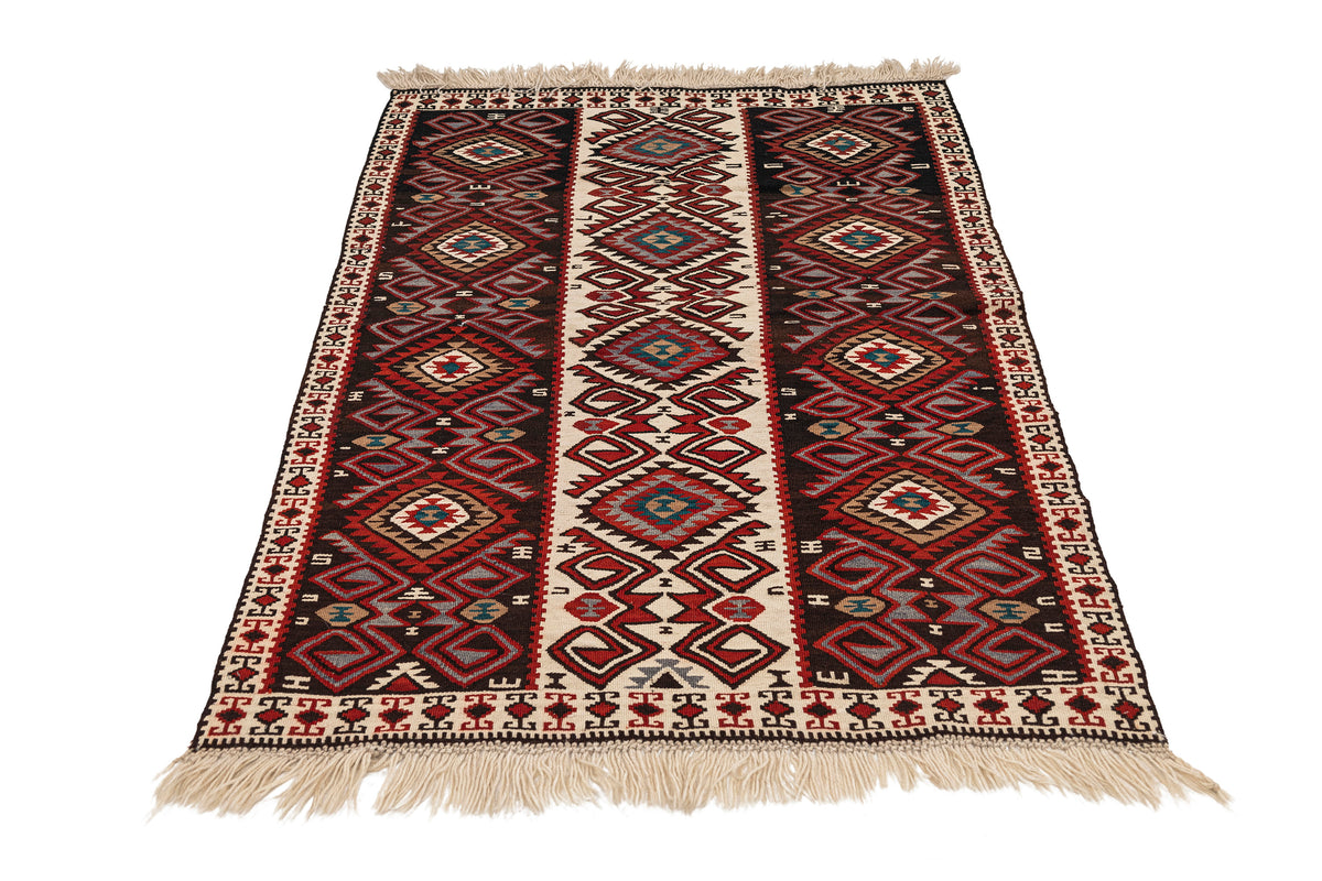 Handmade Flatweave Small Kilim Rug