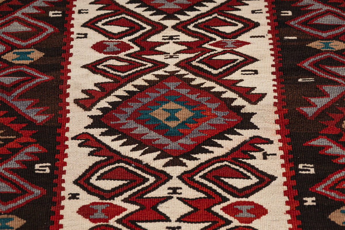 Handmade Flatweave Small Kilim Rug