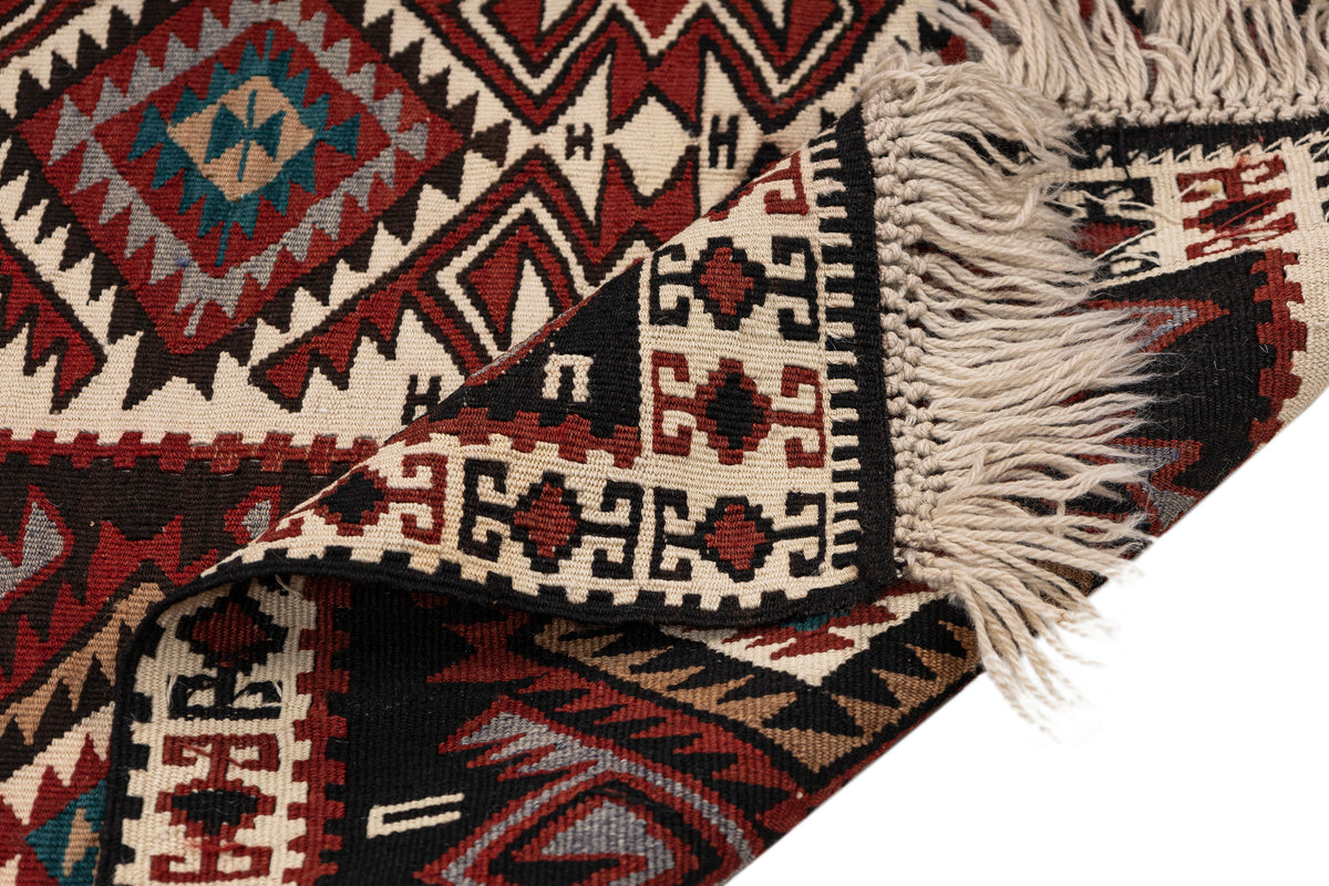 Handmade Flatweave Small Kilim Rug