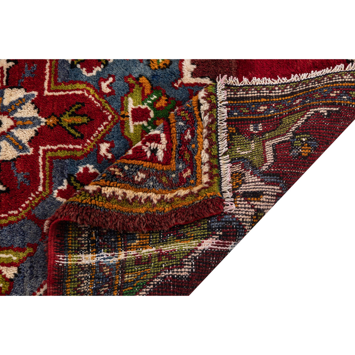 - (3'9" x 4'9") Vintage Turkish Rug