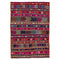 vintage turkish purple kilim rug