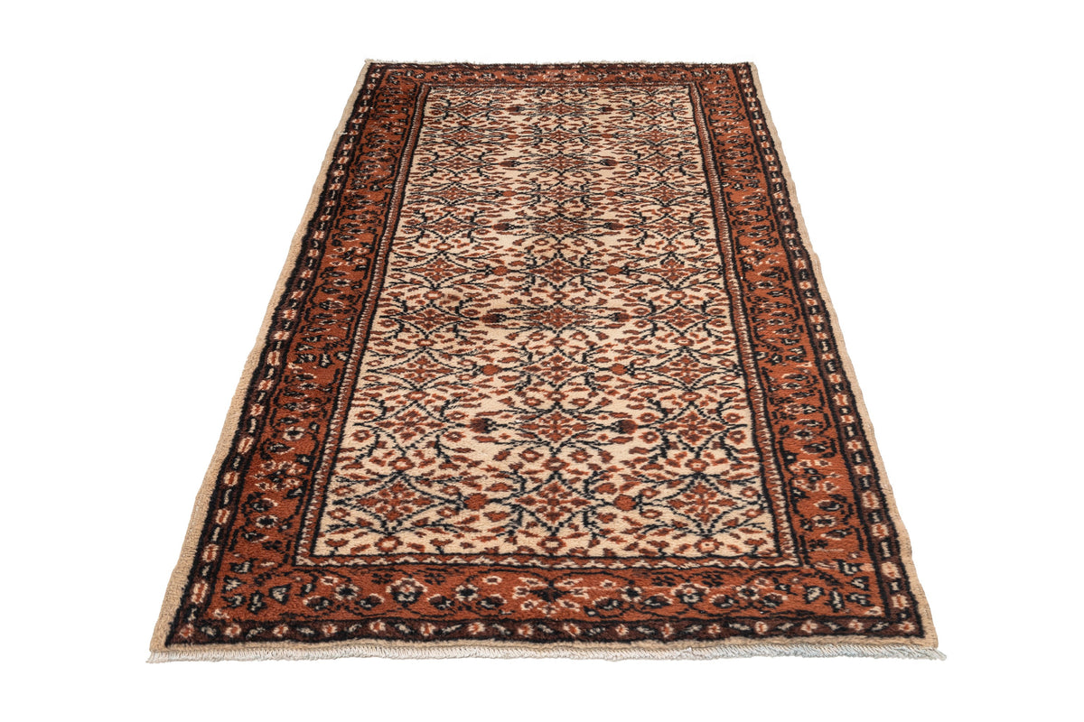 (3'10" x 6'7") Handmade Vintage Rug