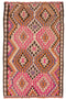 pink kilim rug