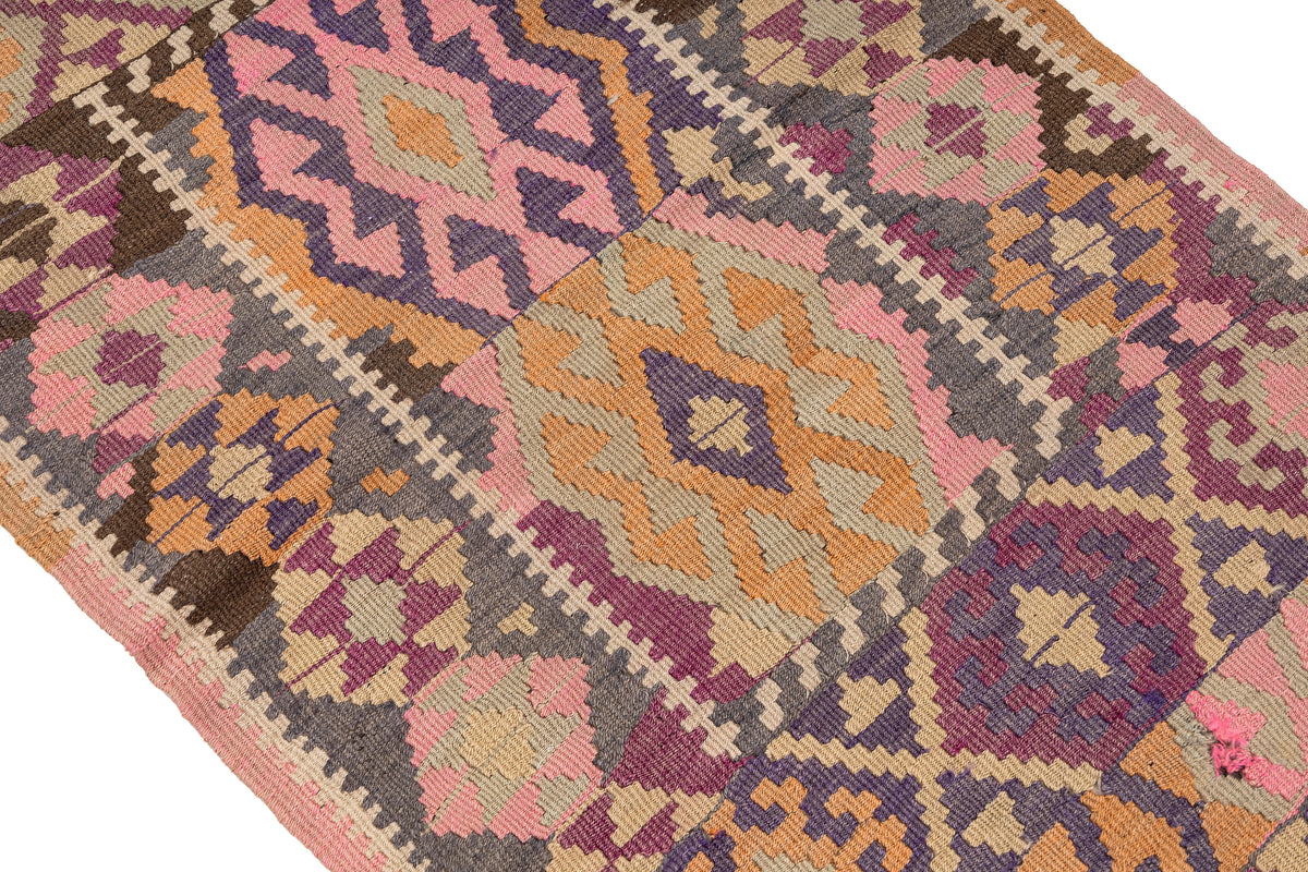 Handmade Flatweave Small Kilim Rug