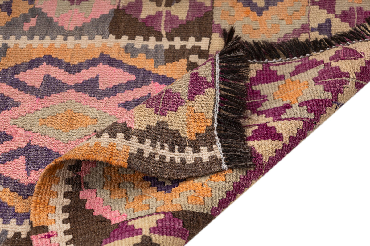 Handmade Flatweave Small Kilim Rug