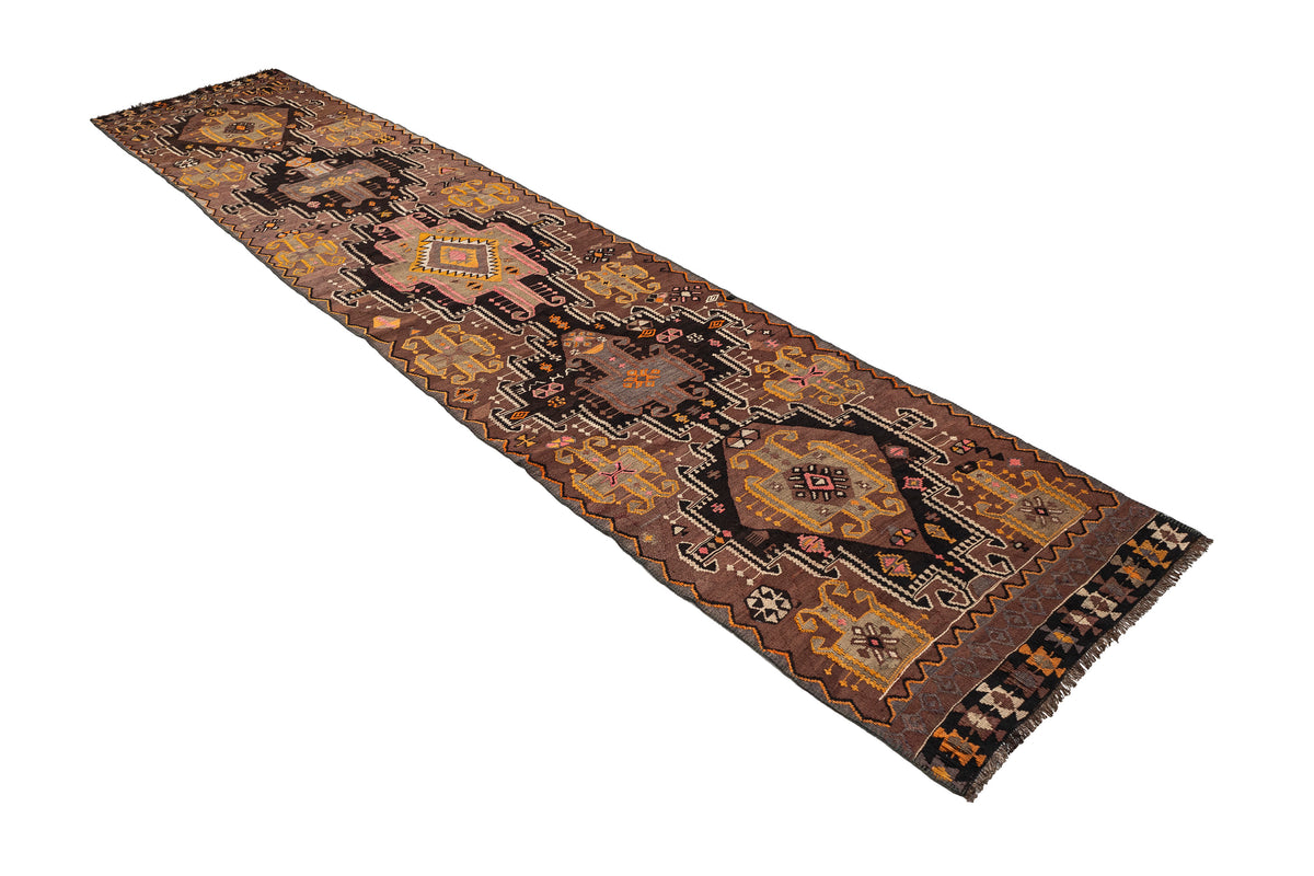 Handmade Flatweave Kilim Runner Rug