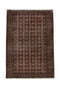 3'3" x 4'8" Brown Vintage Small Rug