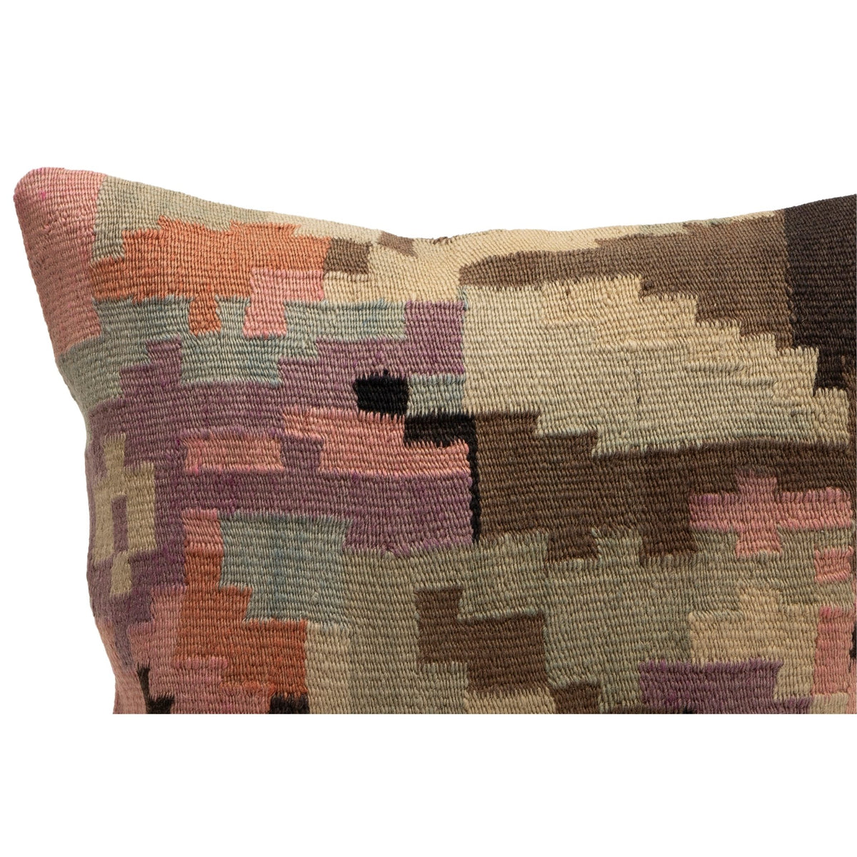 Handmade Vintage Turkish Kilim Pillow Cover