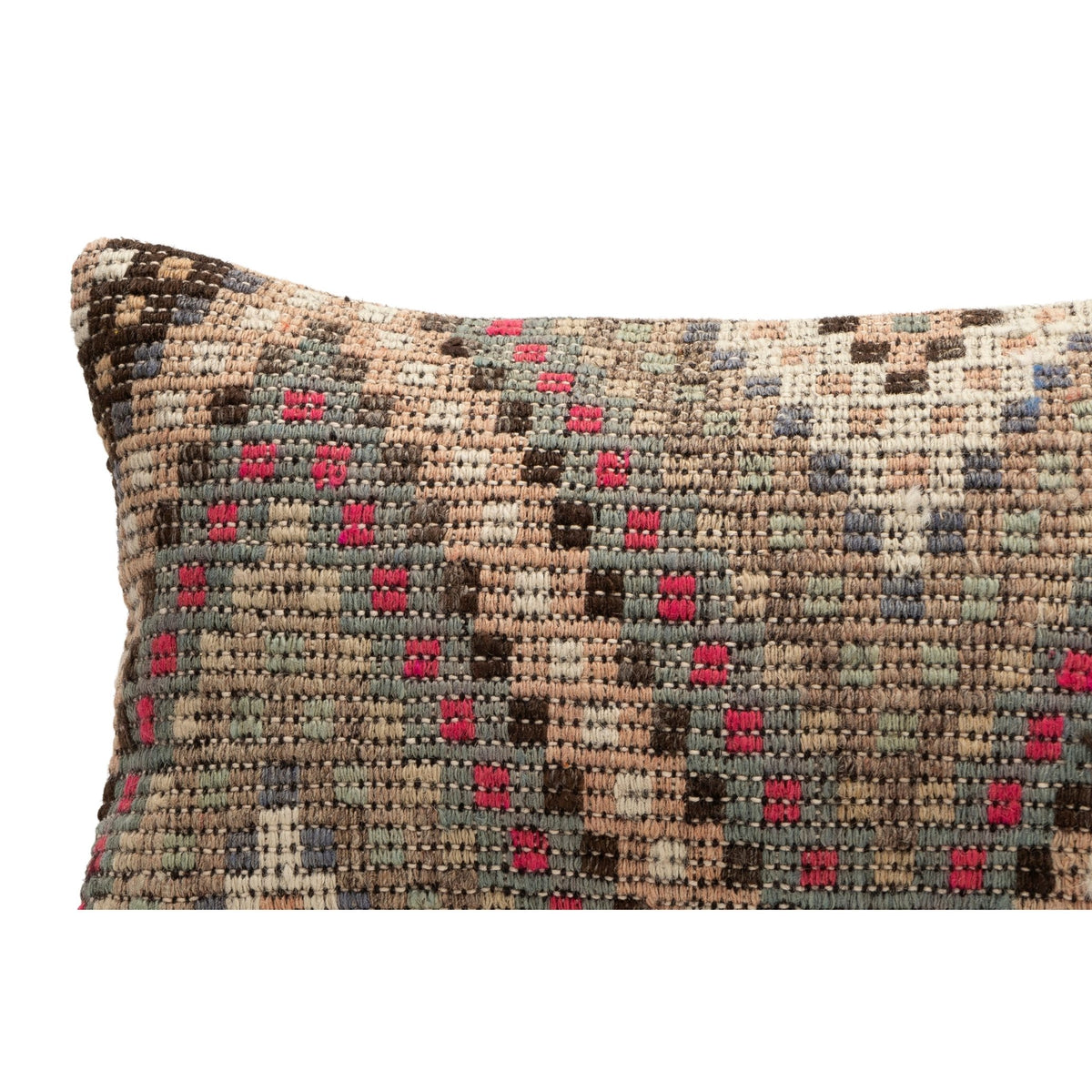 Oriental Kilim Throw Pillow Cover 12" x 20"