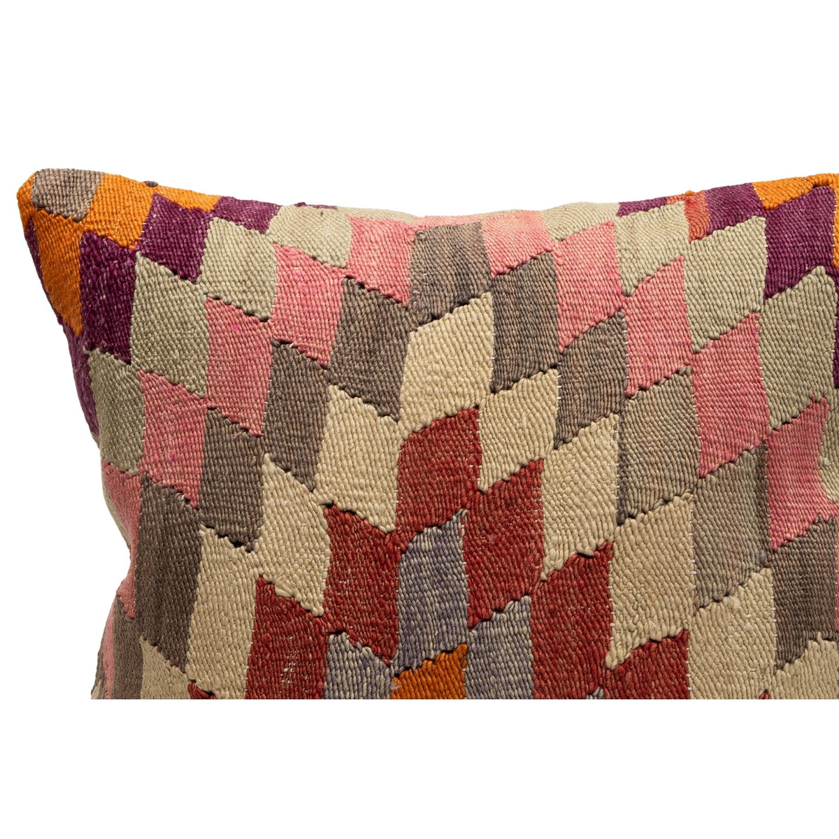 Handmade Geometric Throw Pillow Cover 20" x 20"