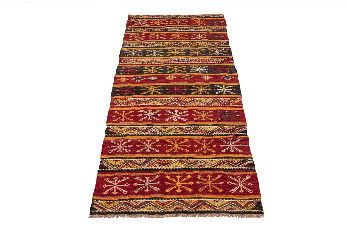 (2'7'' x 6'7'') Oriental Authentic Kilim Runner Rug